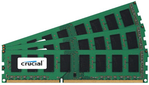 Crucial triple channel memory